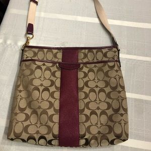 Coach shoulder crossbody bag.